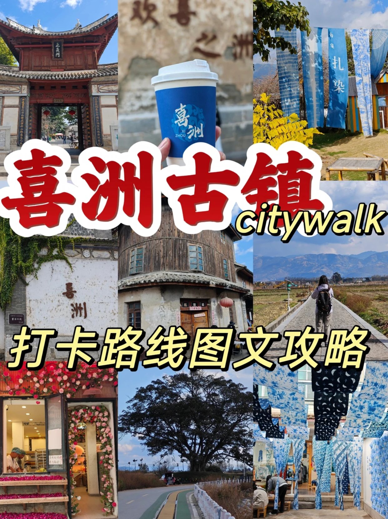 喜洲古镇半日游