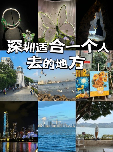 🌿深圳独自漫游指南｜4 个治愈宝地✨一个人闲逛放空超舒服