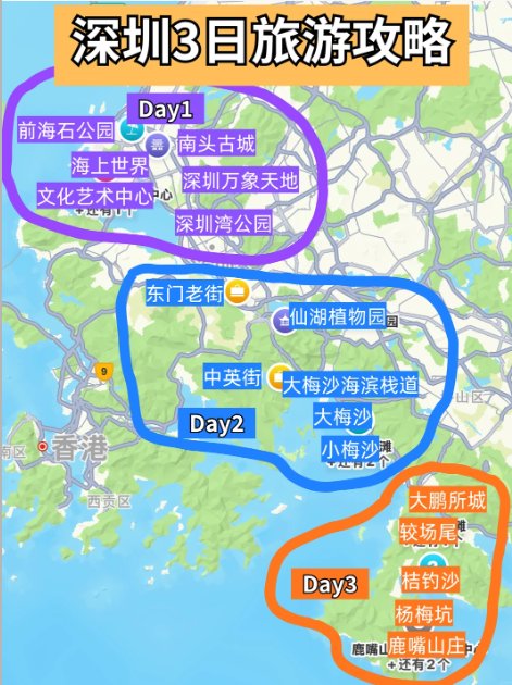 🌊深圳 3 日精简保姆级攻略｜老城 + 都市 + 山海一站式打卡，新手直接照搬✅