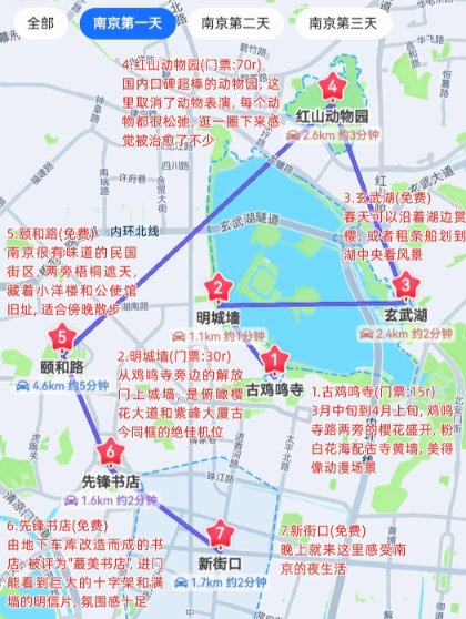 🗺️南京 3 天零绕路保姆级行程｜门票 + 顺序 + 交通全标注✨新手直接抄作业