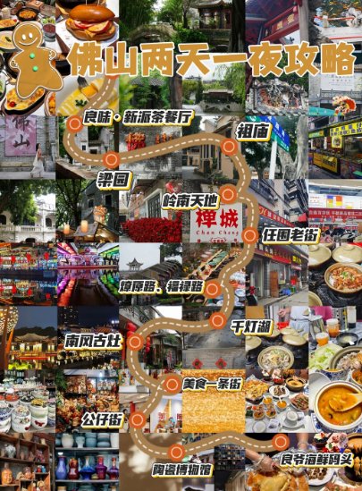 佛山两天一夜攻略✨ 吃喝玩逛一站式打卡，本地人私藏路线！