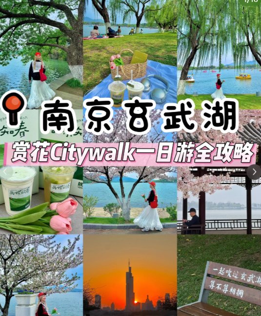 南京玄武湖🪷｜皇家园林湖，城市中心休闲绿洲