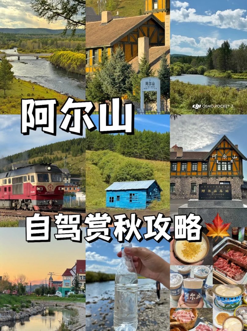 阿尔山📍大兴安岭+市区 𝟐日吃喝赏景攻略✅