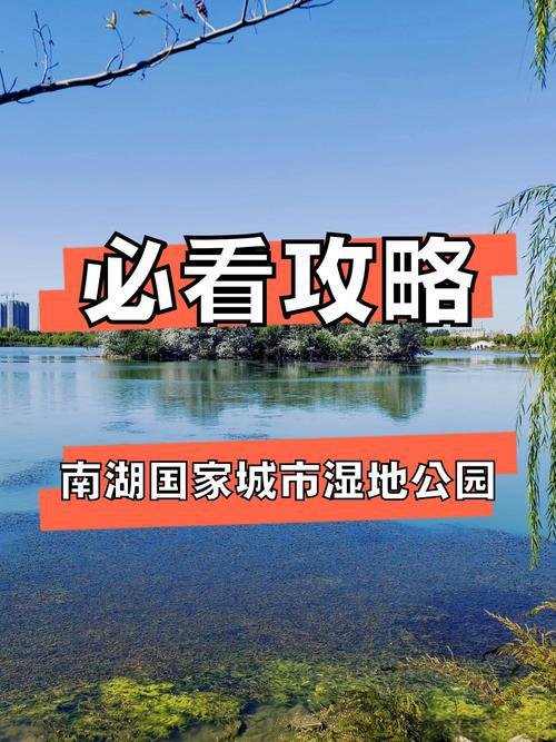 南湖湿地公园🦆采煤塌陷改造生态湖，免费看落日绝美出片