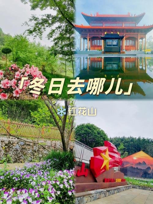 红花山森林公园🌲繁昌小众徒步氧吧，山林古寺清净放空