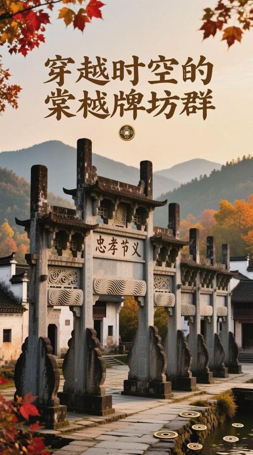棠樾牌坊群🪨｜读懂徽州的忠孝节义