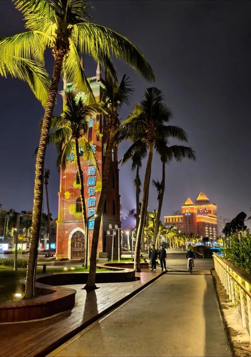 海口钟楼⏰百年南洋复古地标｜江边夜景氛围感拉满
