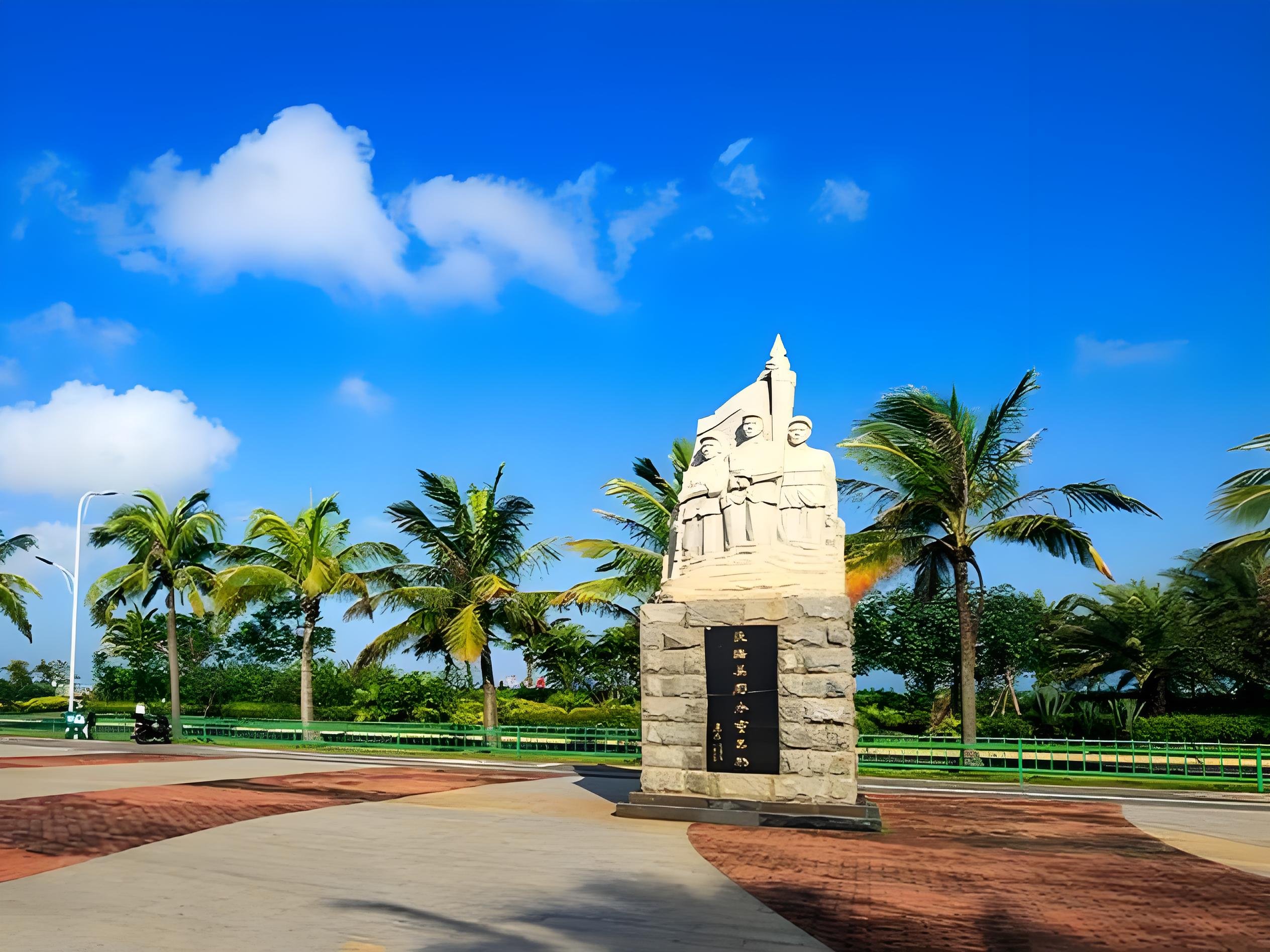 白沙门公园🏝️海甸岛老牌综合公园｜沙滩 + 森林双体验