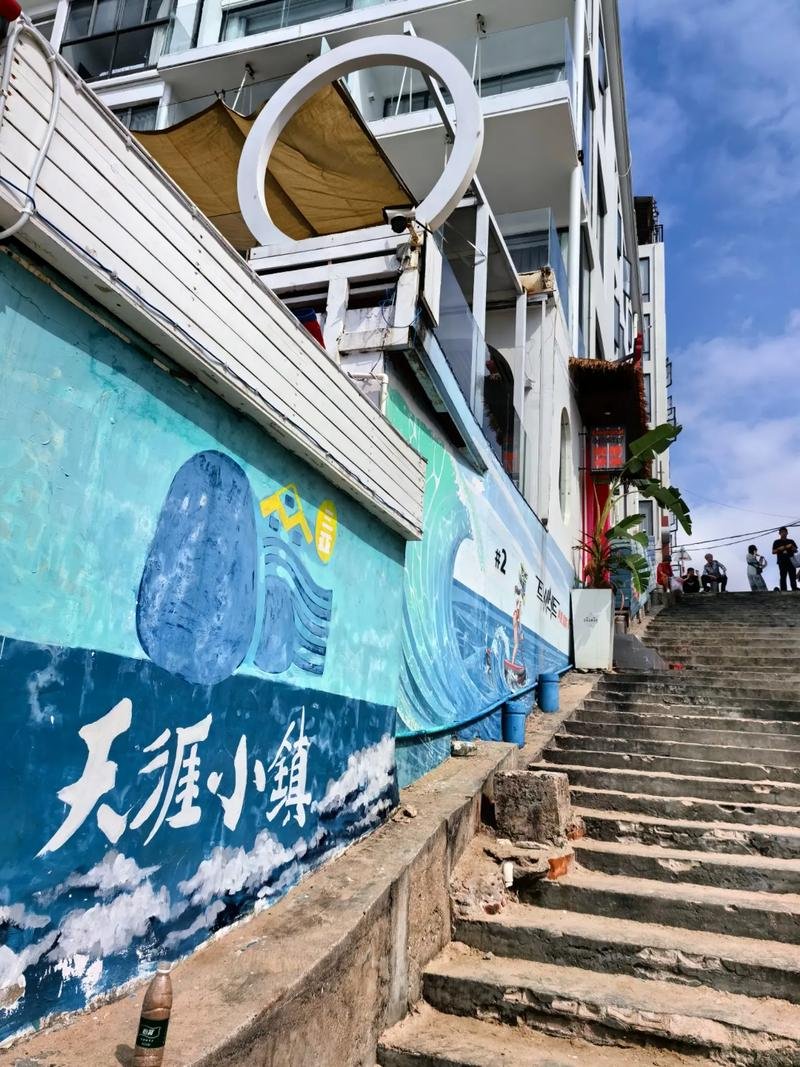 天涯小镇💙三亚版圣托里尼｜蓝白童话海岸