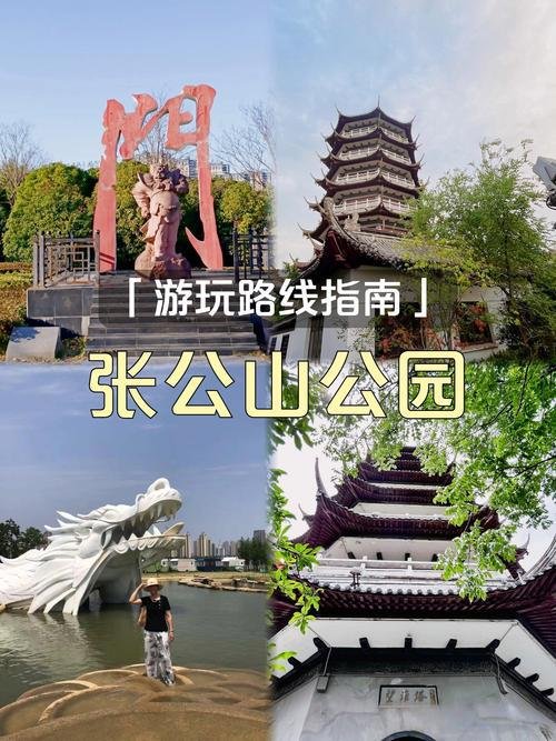 张公山公园🦚市中心老牌公园，望淮塔登高俯瞰全城