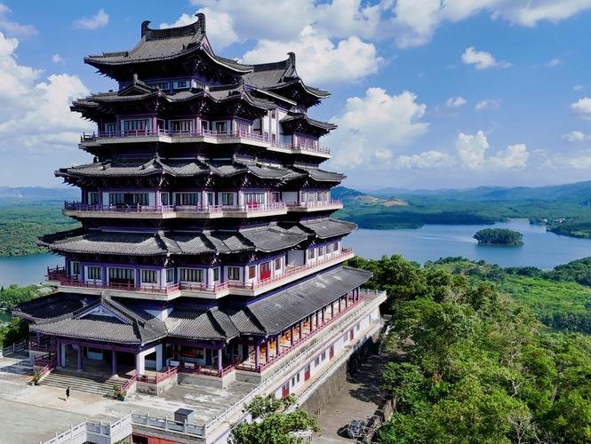 🏙️儋阳楼森林公园｜儋州地标，俯瞰全城美景