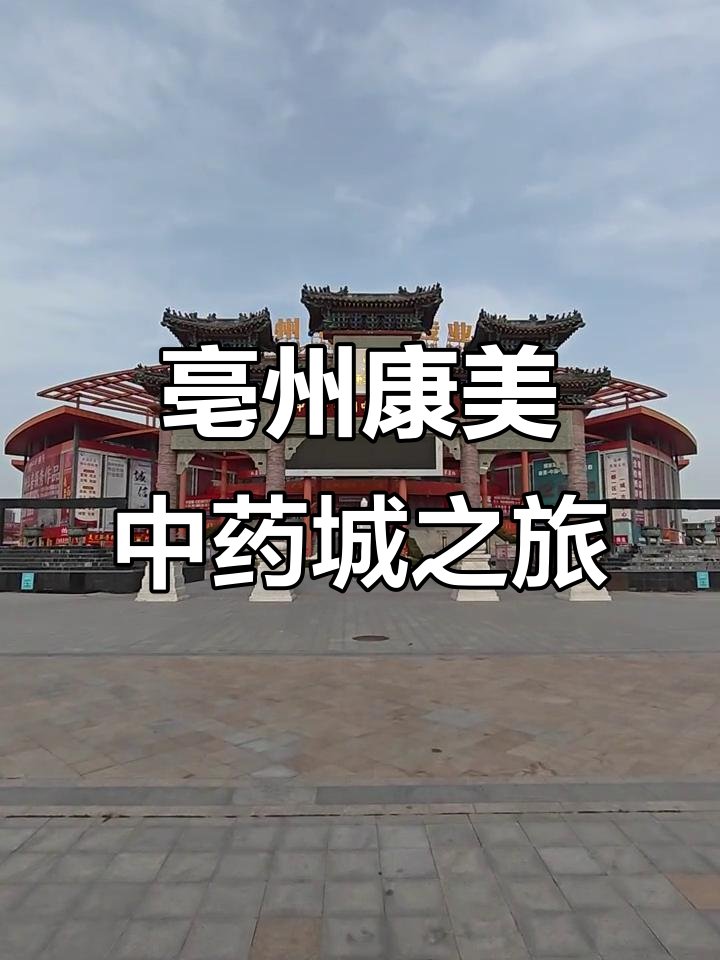 🌺康美中药城｜全球最大中药材交易市场
