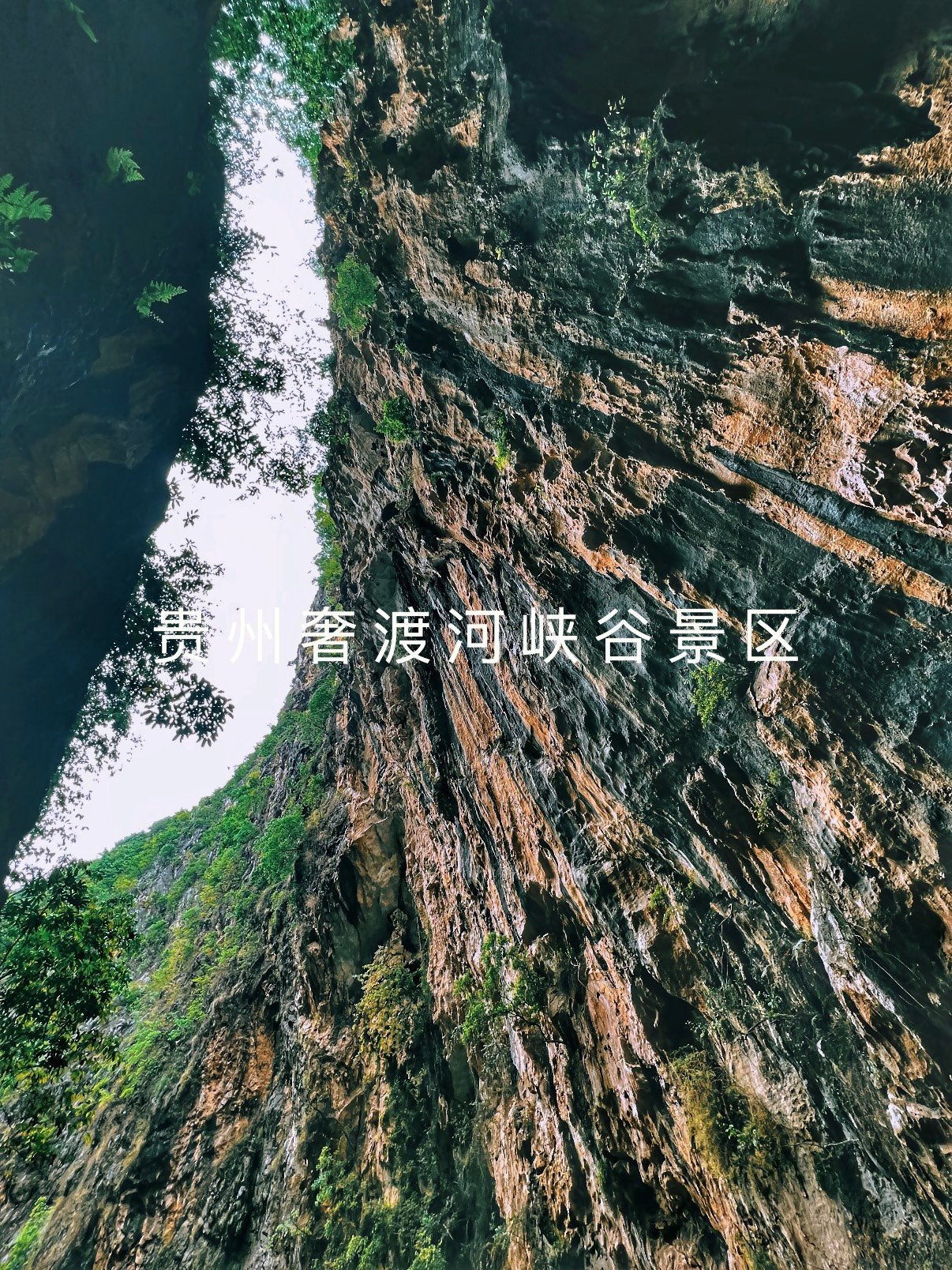 🌊 贵州奢渡河峡谷｜藏在喀斯特秘境里的清凉奇观✨