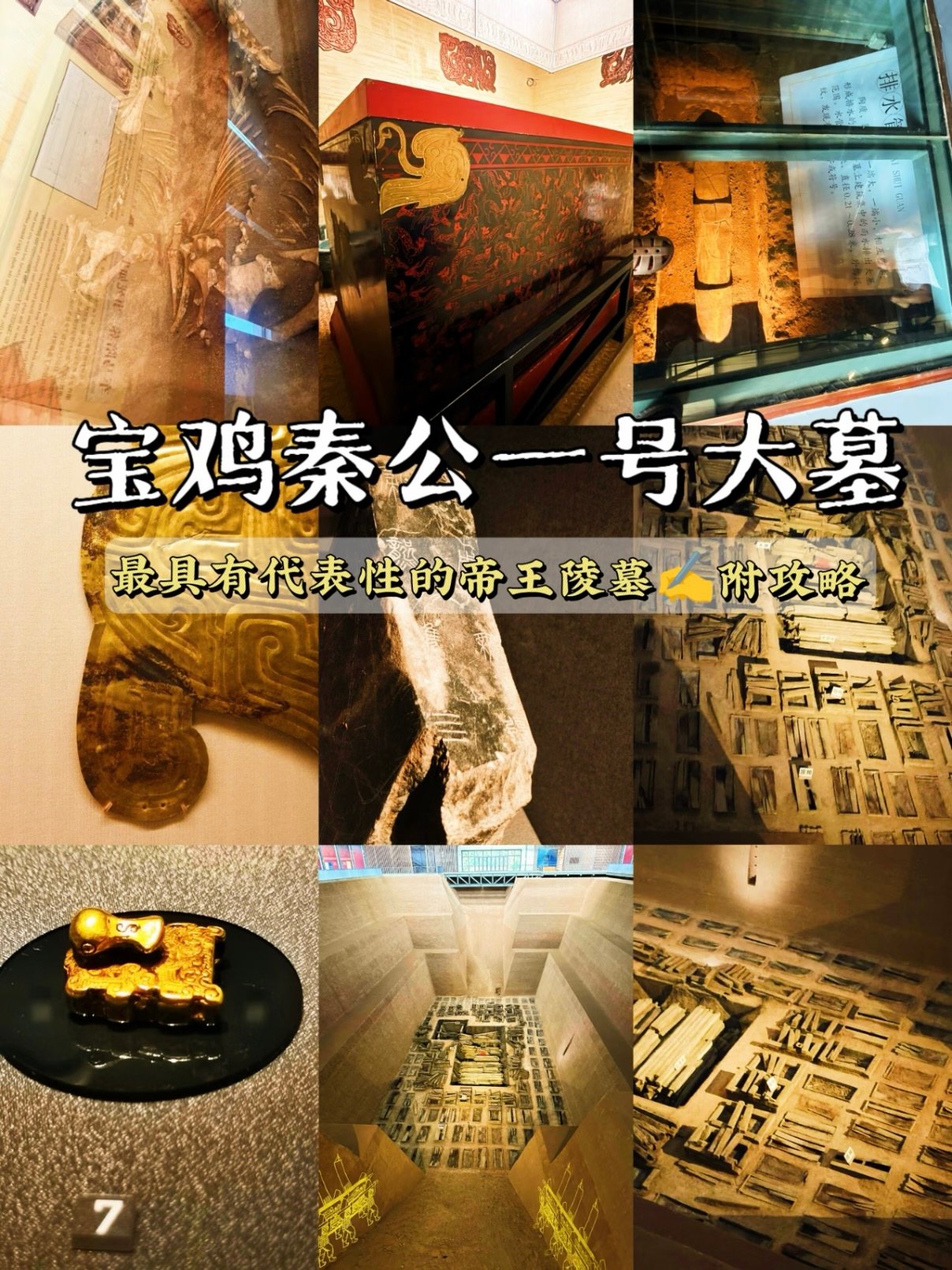 宝鸡秦公一号大墓｜先秦帝王陵研学旅行攻略🏺