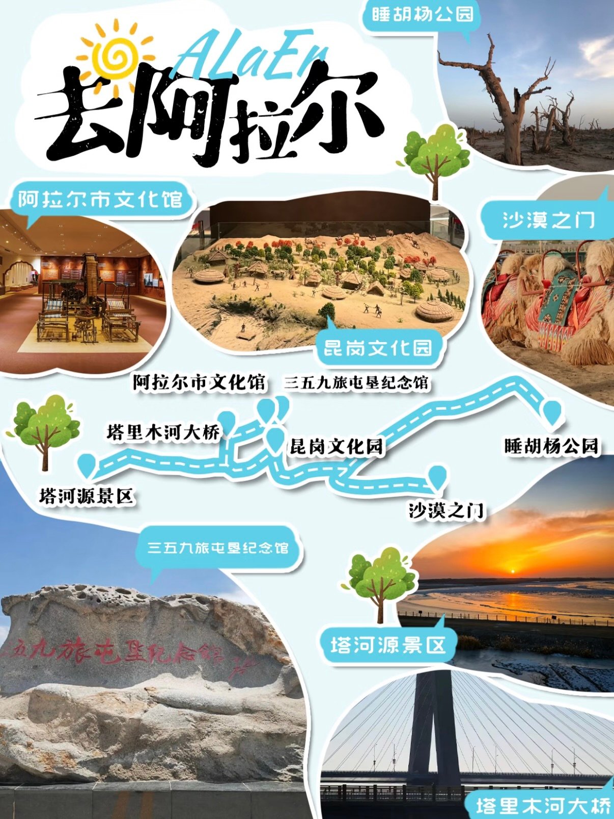 阿拉尔｜军垦新城的人文与自然之旅