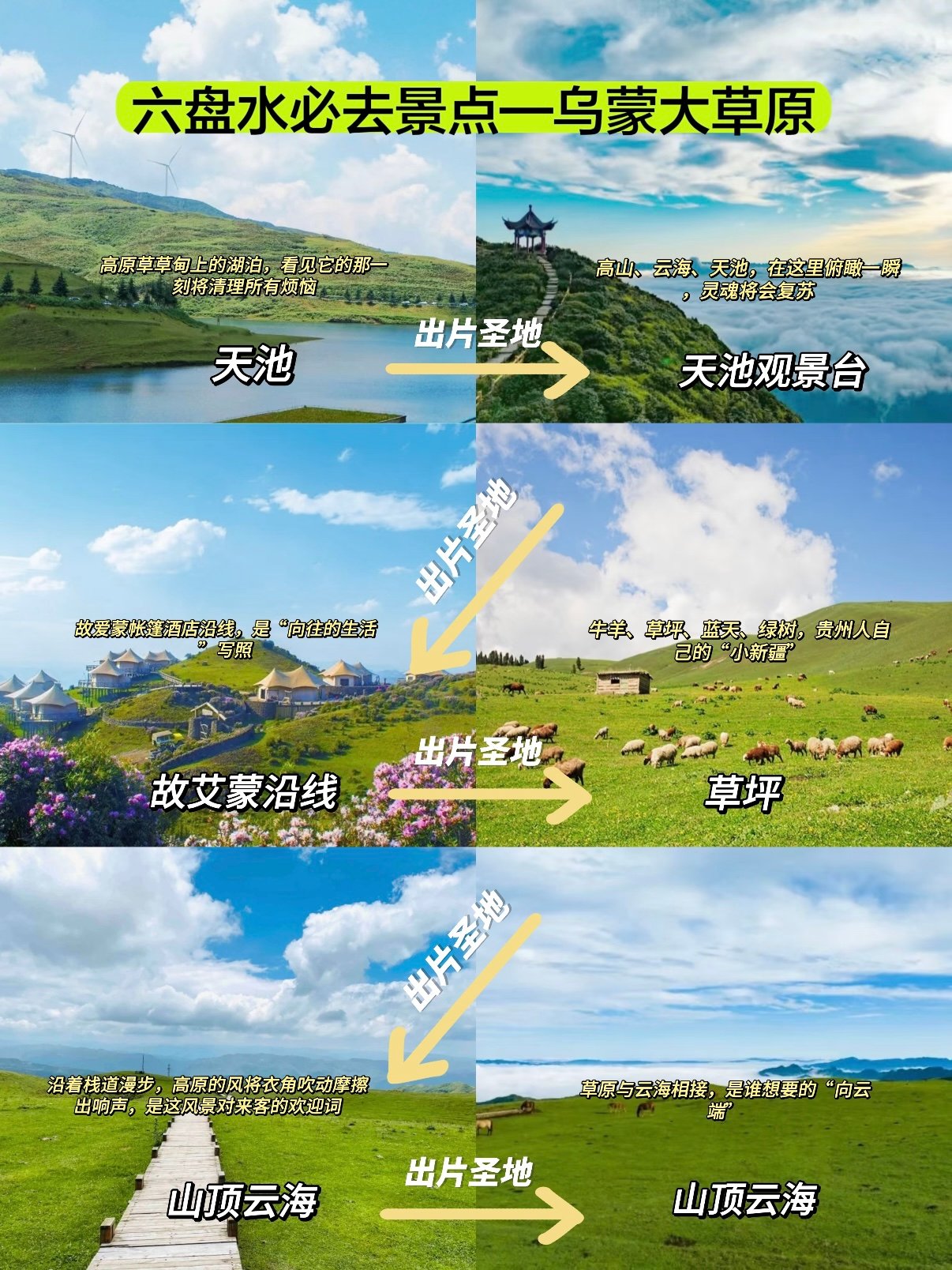🌿 六盘水必打卡｜草原秘境 & 美食清单✨