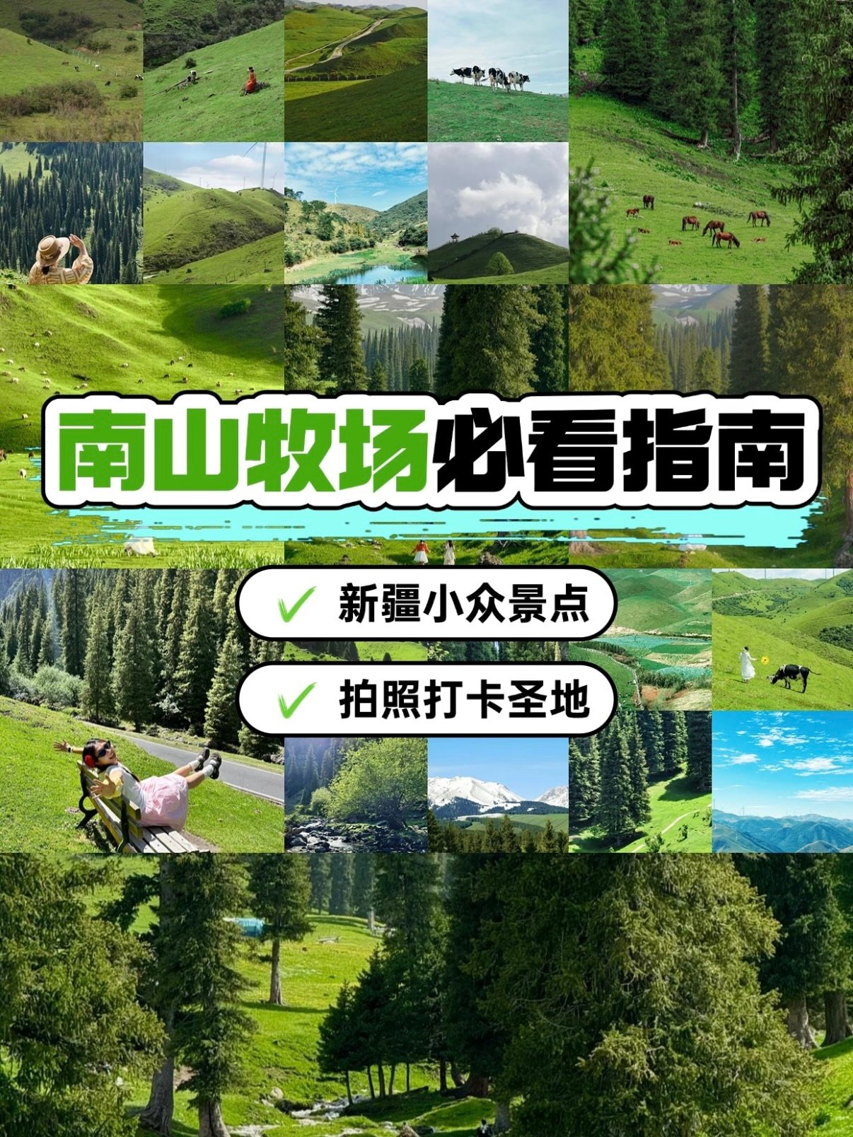 🌿 乌鲁木齐南山牧场｜小众草原打卡指南