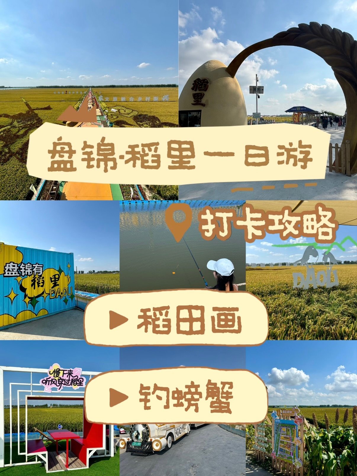 盘锦稻里田园度假一日游攻略🌾