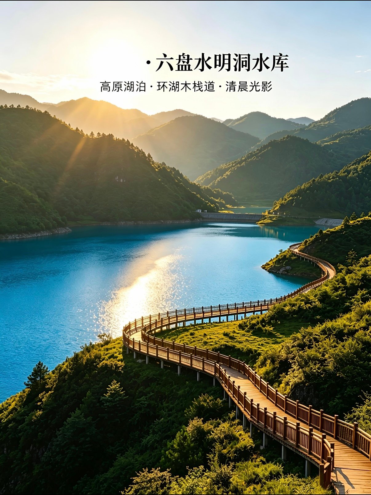 🌊 六盘水明硐水库｜藏在凉都的高原蓝宝石✨