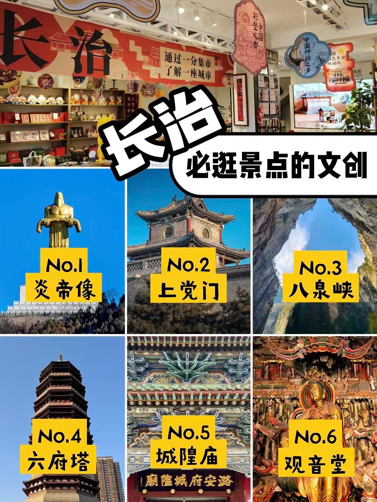 长治地标文创盘点｜把上党古韵随身带回家