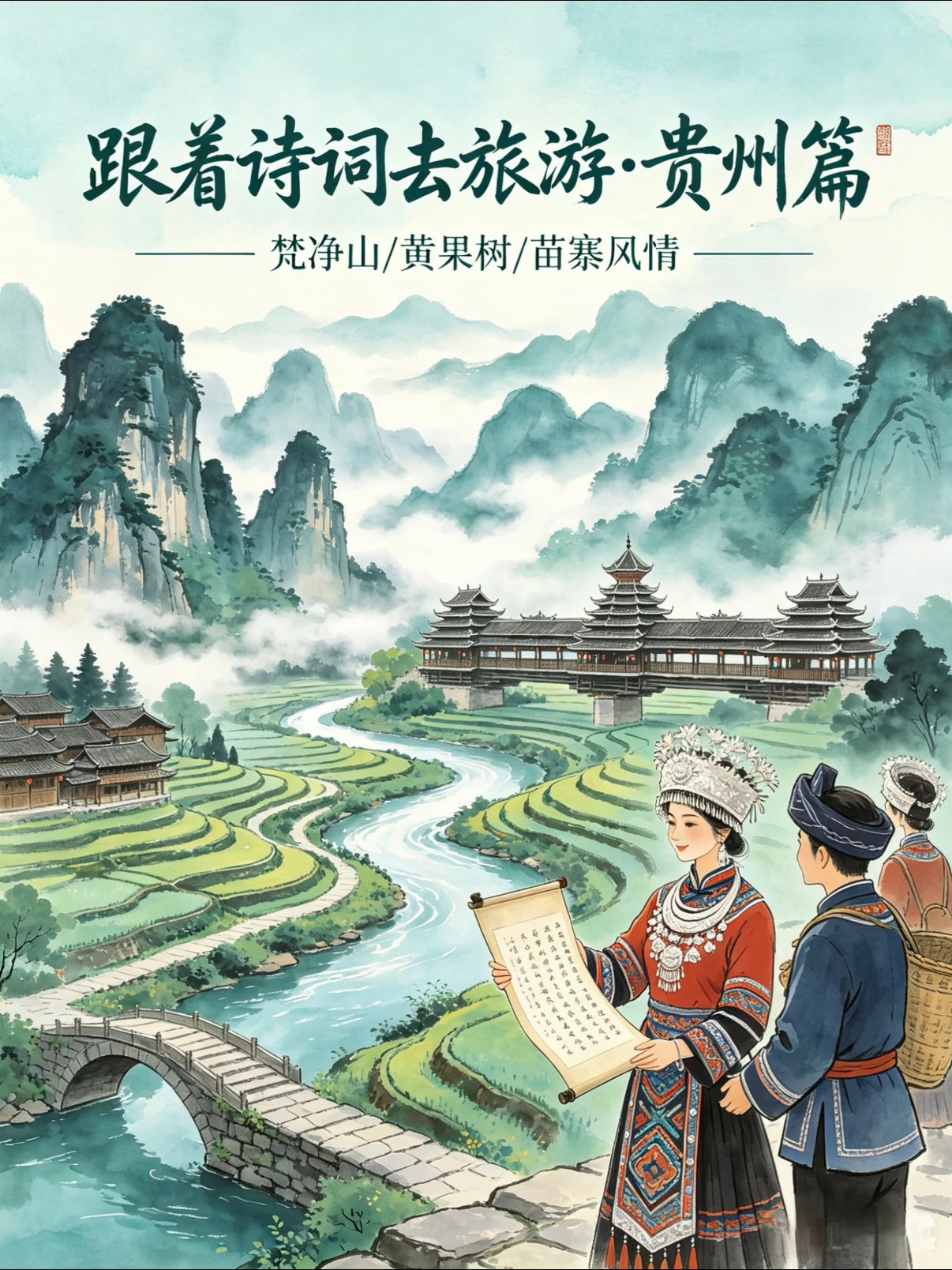 贵州 6 大核心景区 + 原创诗词简介✨
