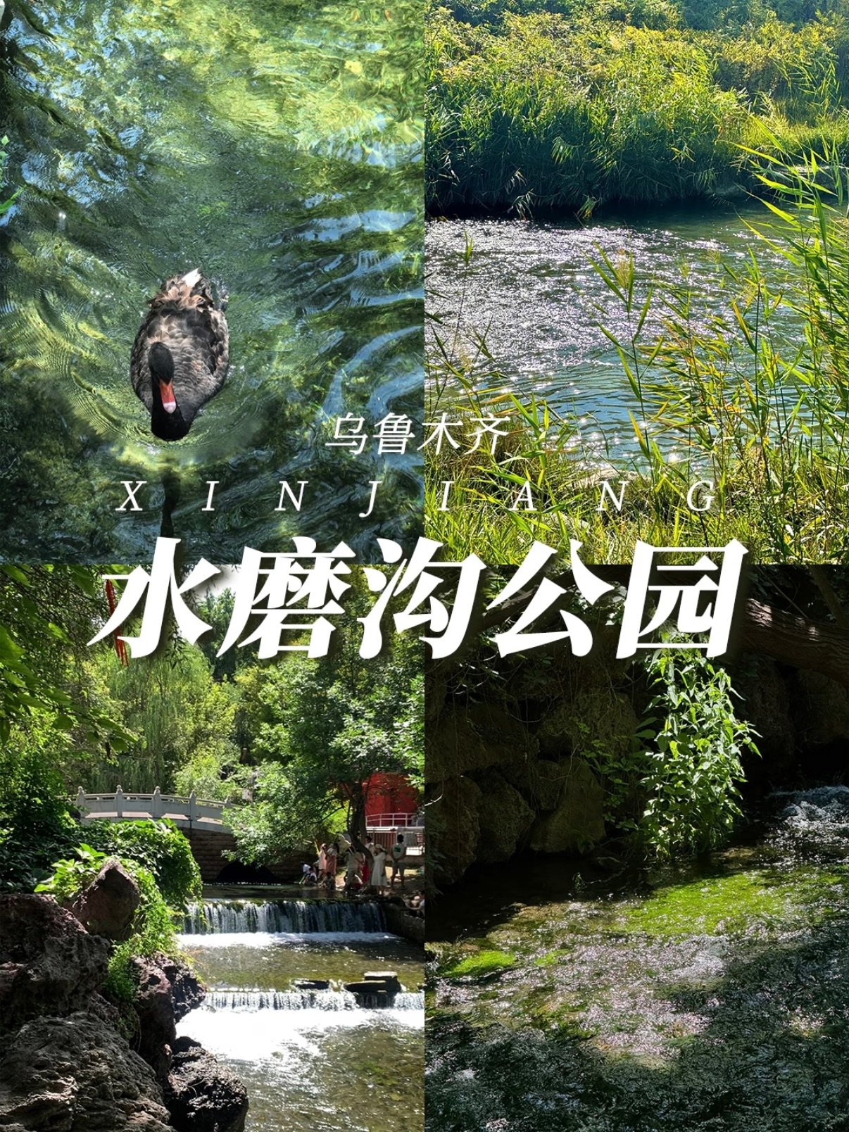 🌿乌鲁木齐｜水磨沟公园，被低估的城市治愈秘境✨谁懂啊！