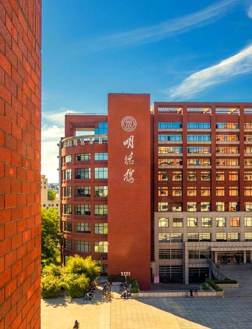 中国人民大学・明德楼🌟｜人大地标・红墙气派