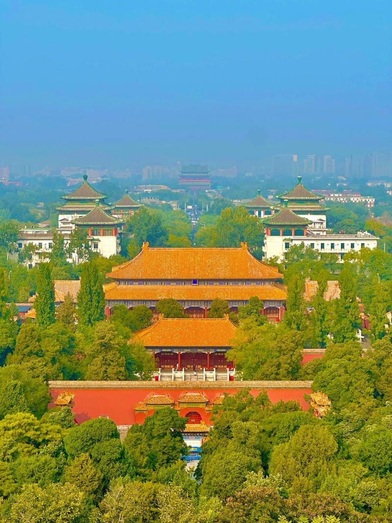 景山公园🌳｜俯瞰故宫全景最佳地