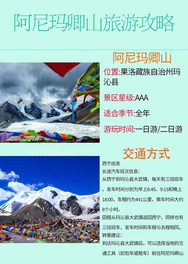 阿尼玛卿雪山❄️｜藏地神山・冰川秘境