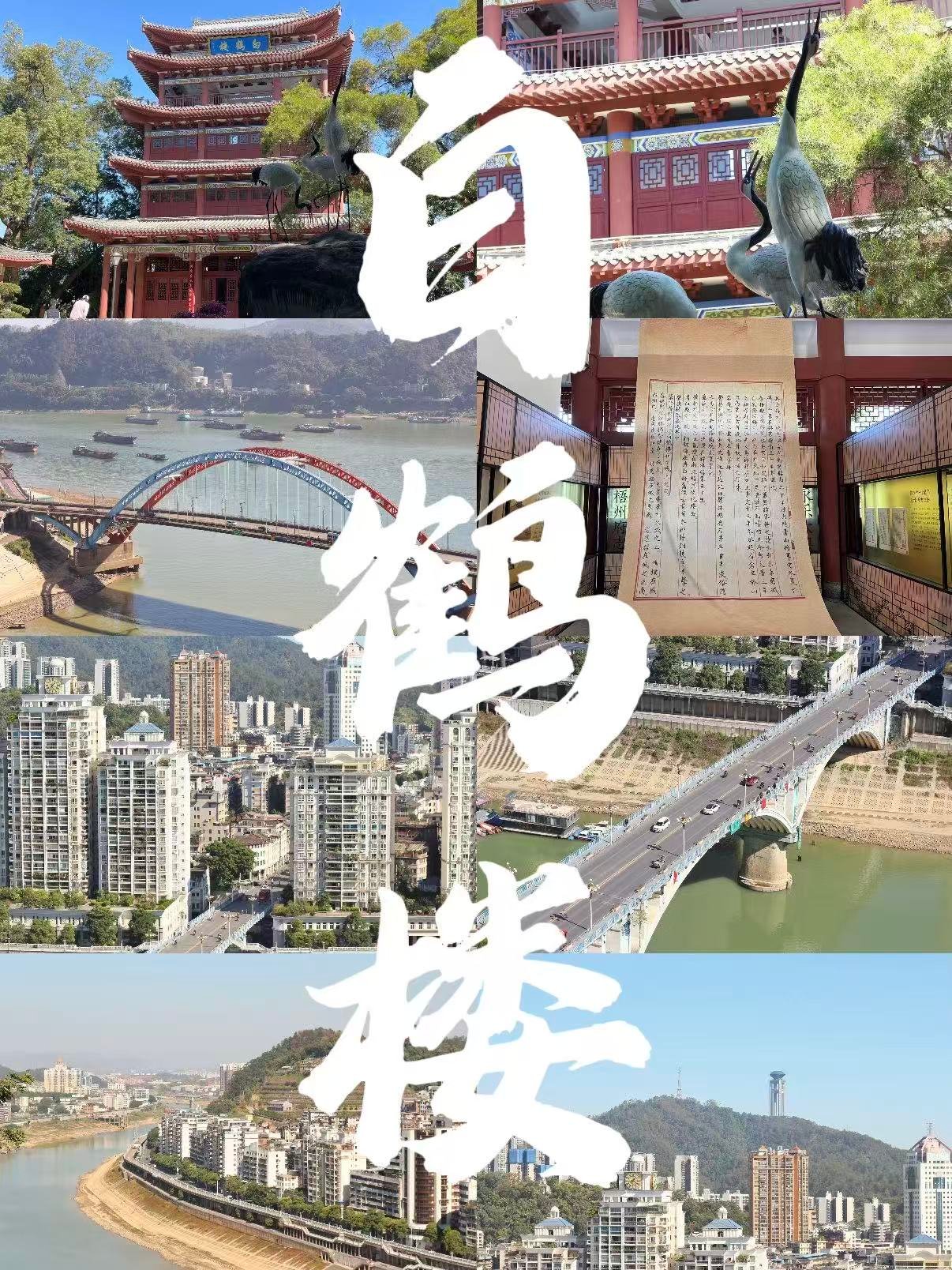 🏯 梧州白鹤楼｜千年文脉地标