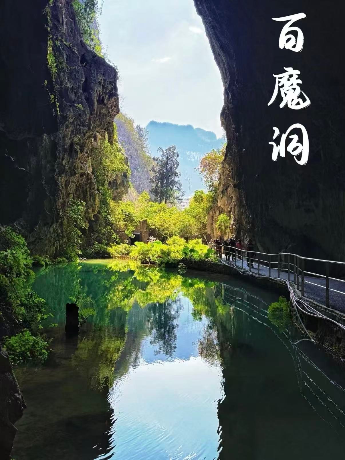🌿 河池百魔洞｜“天然氧吧” 的疗愈秘境