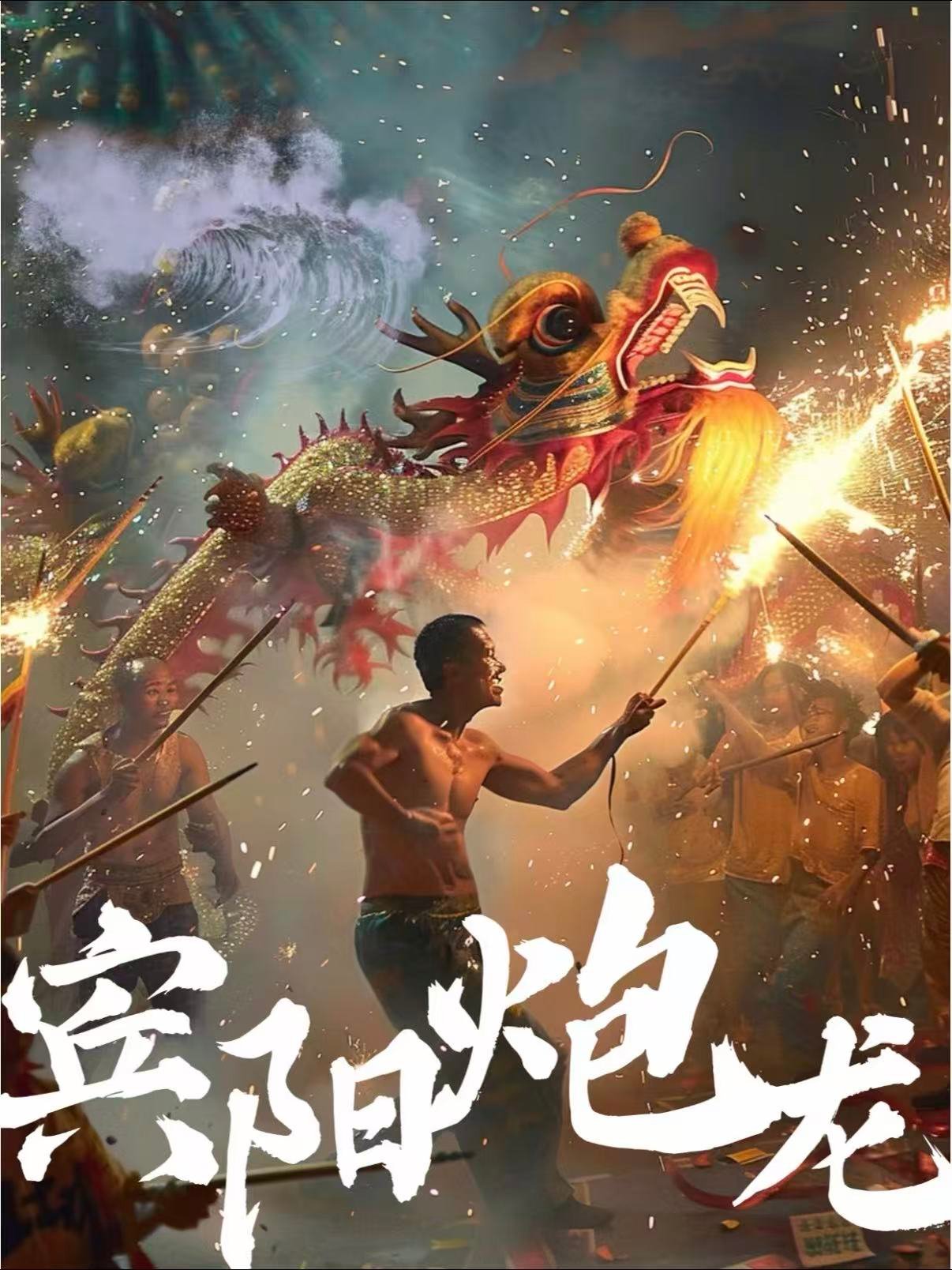 🔥宾阳炮龙节｜火与龙的千年狂欢，硬核非遗太震撼！