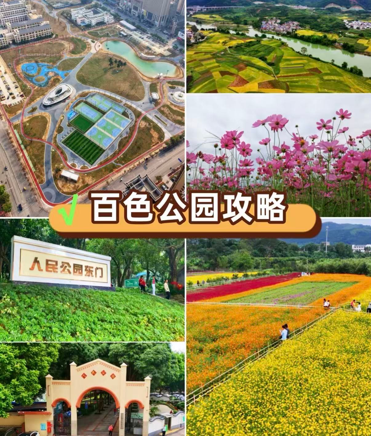 🌳 百色公园攻略｜城市里的休闲好去处