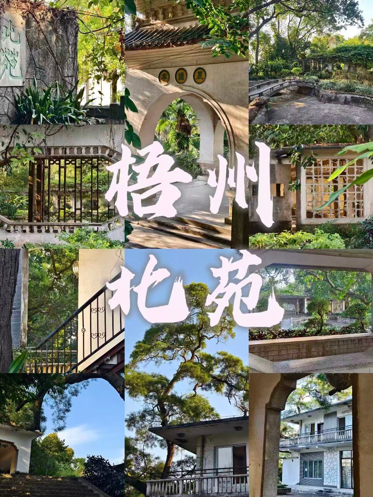 🌿 梧州北苑｜城市里的岭南园林