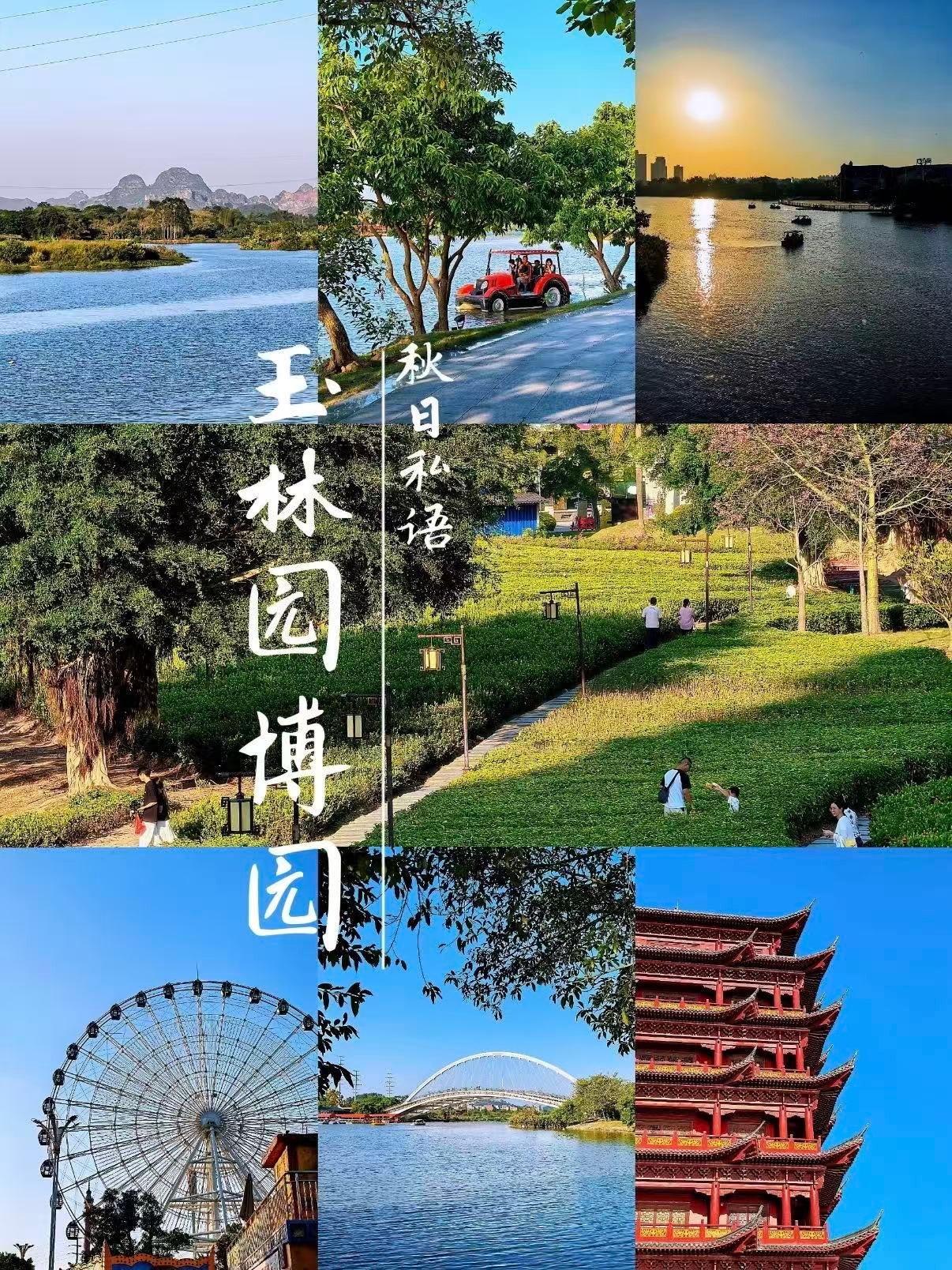 🌳 玉林园博园｜一站式解锁玉林风光