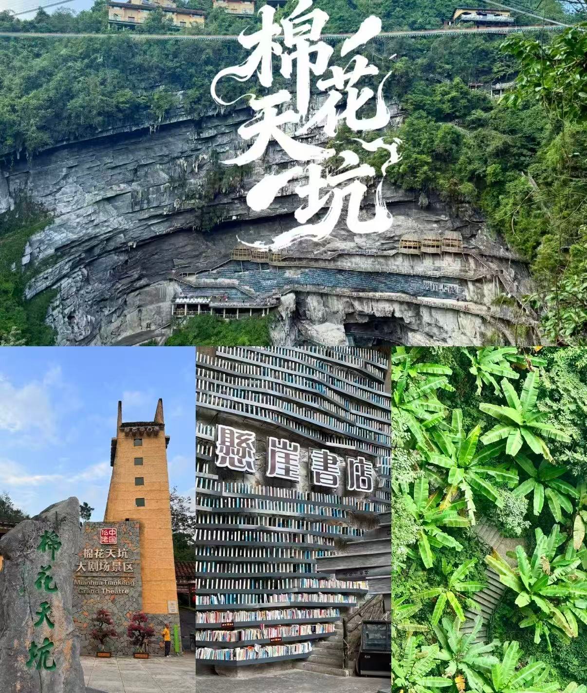 🌿 棉花天坑｜感受喀斯特地貌的多样魅力