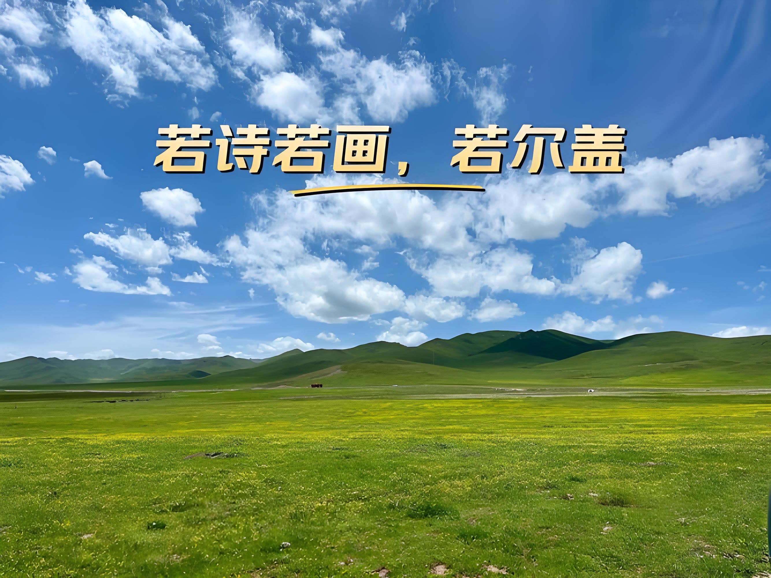 若尔盖保姆级攻略｜闯进川西大草原治愈所有不开心✨