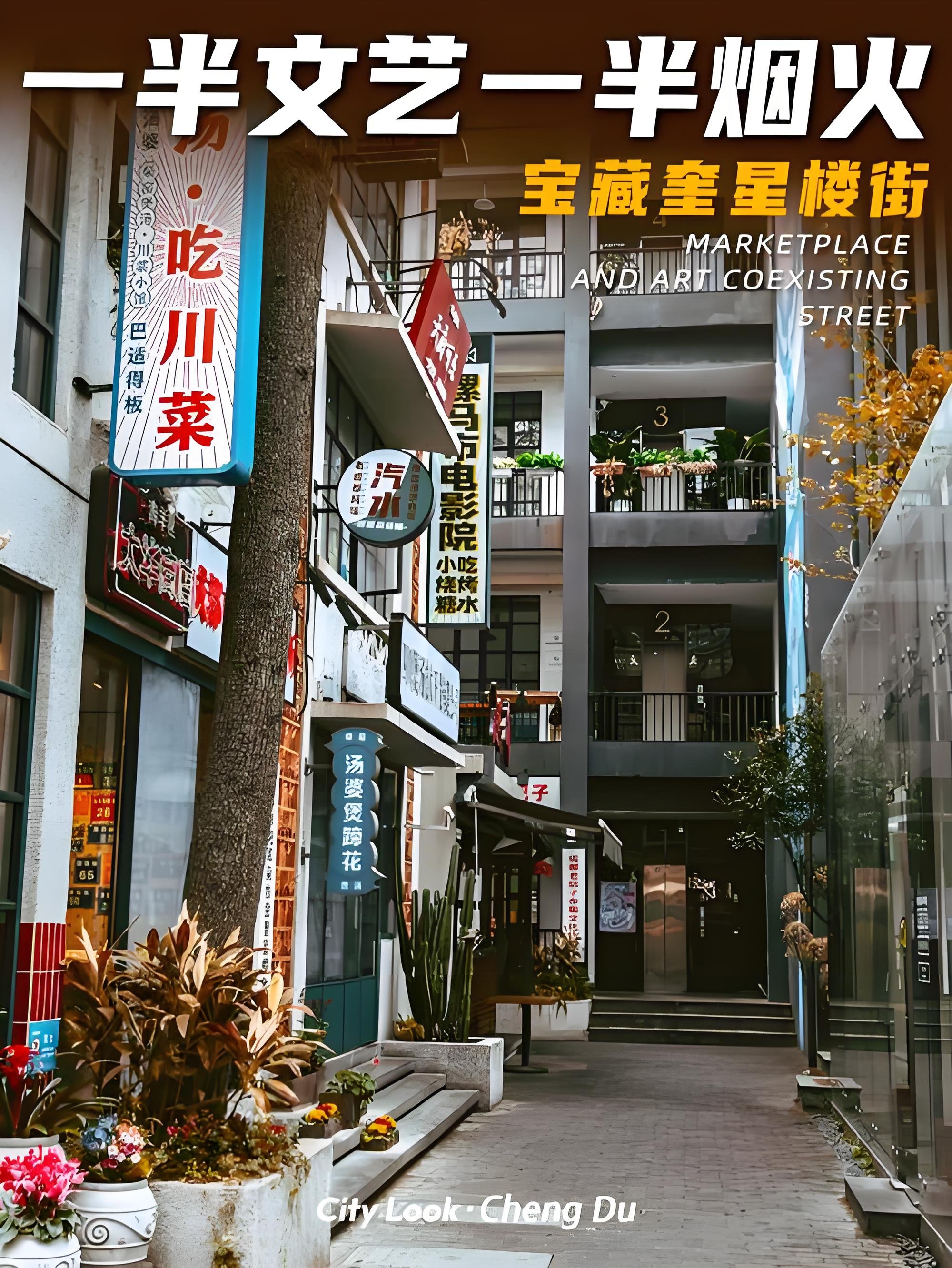 成都本地人私藏✨奎星楼街逛吃攻略！不踩雷巨治愈🍜