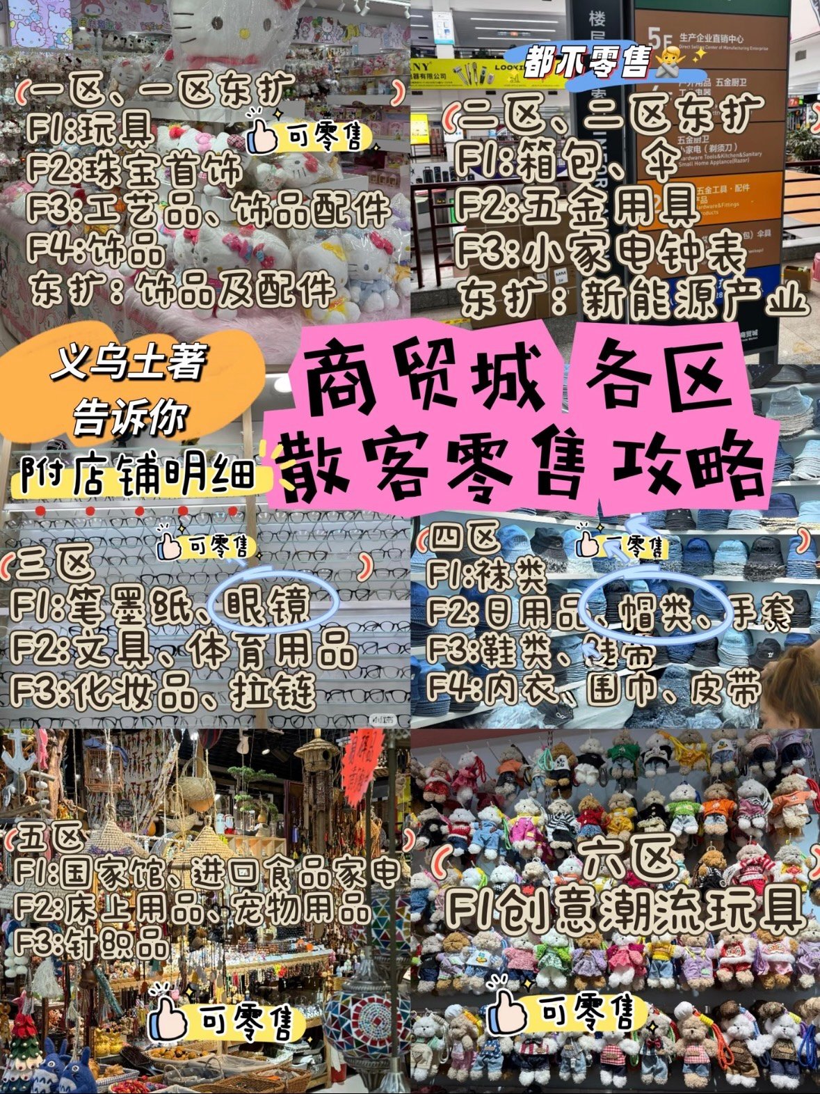义乌商贸城逛吃攻略✨散客也能放肆淘货！