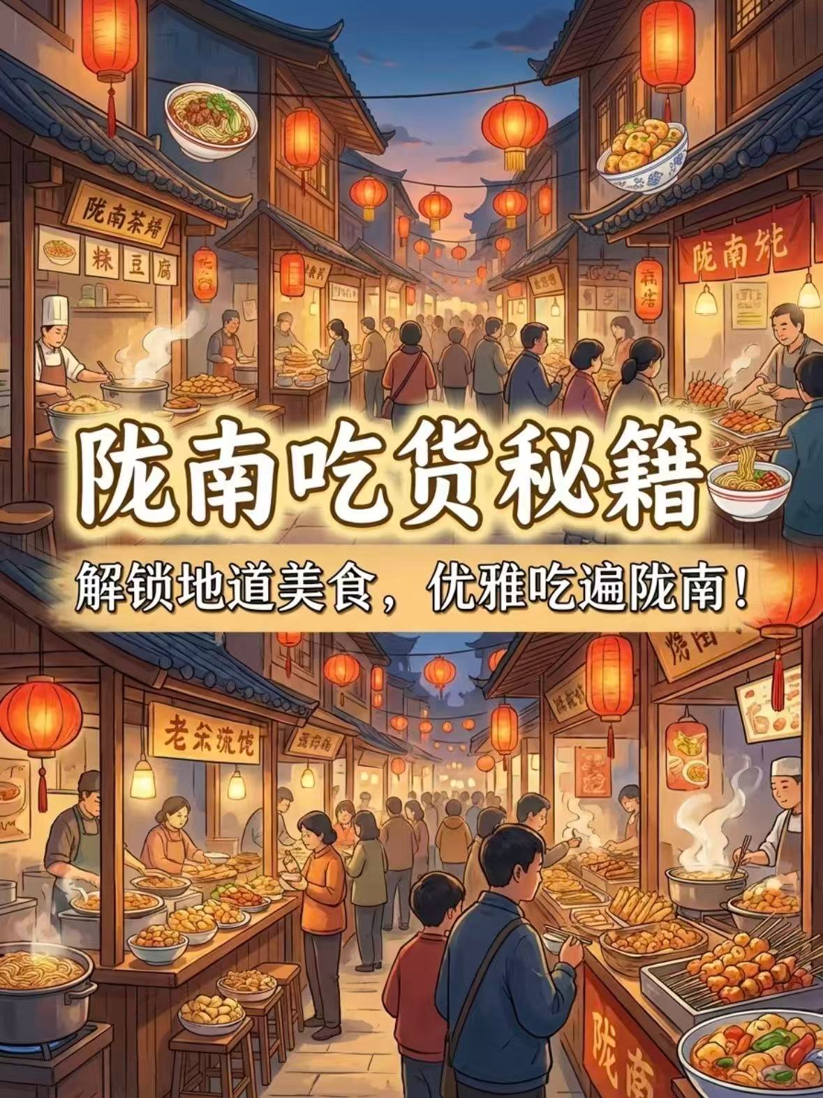 陇南美食全攻略