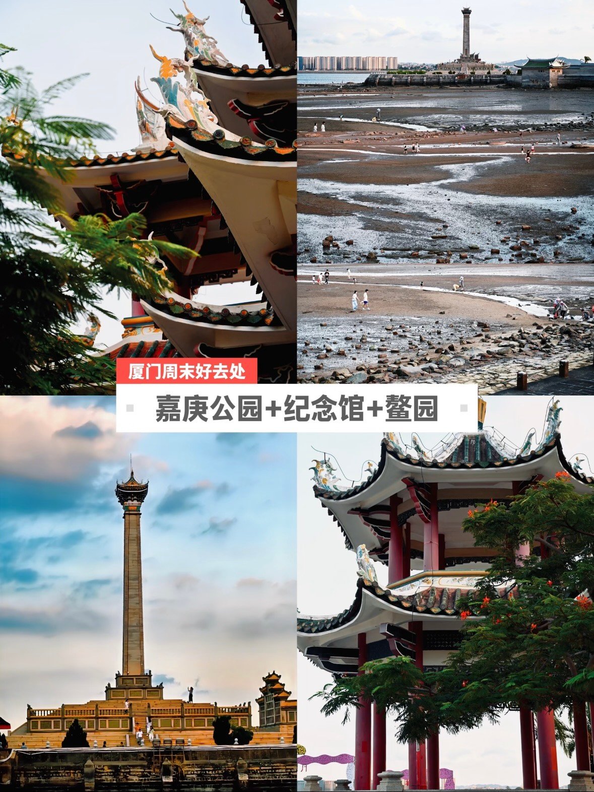 厦门集美嘉庚公园｜鳌园与大海的百年对话✨