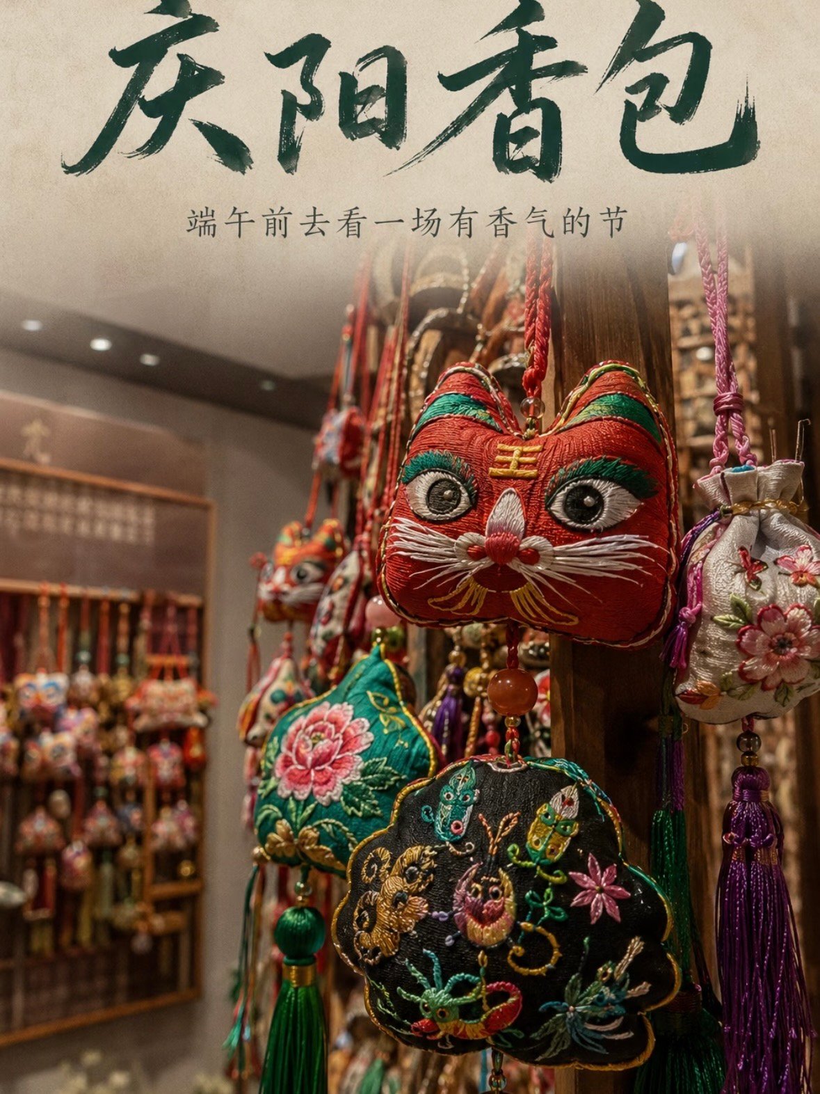 🧵 庆阳 3 日文化之旅｜香包、石窟与周祖陵，触摸陇东大地的千年文脉✨