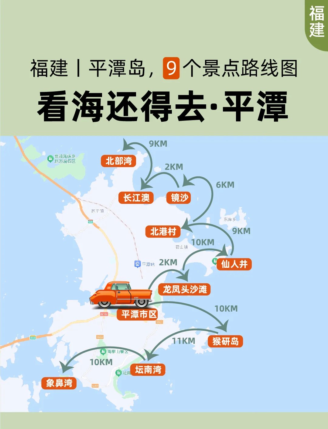 平潭 3 日环岛完整版攻略🌊