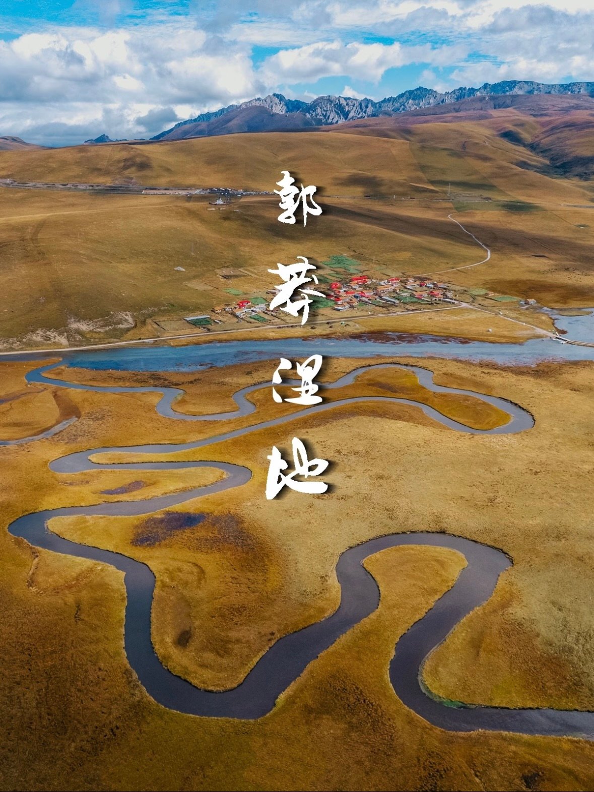 🌿 甘南郭莽湿地｜被时光遗忘的九曲银河秘境✨