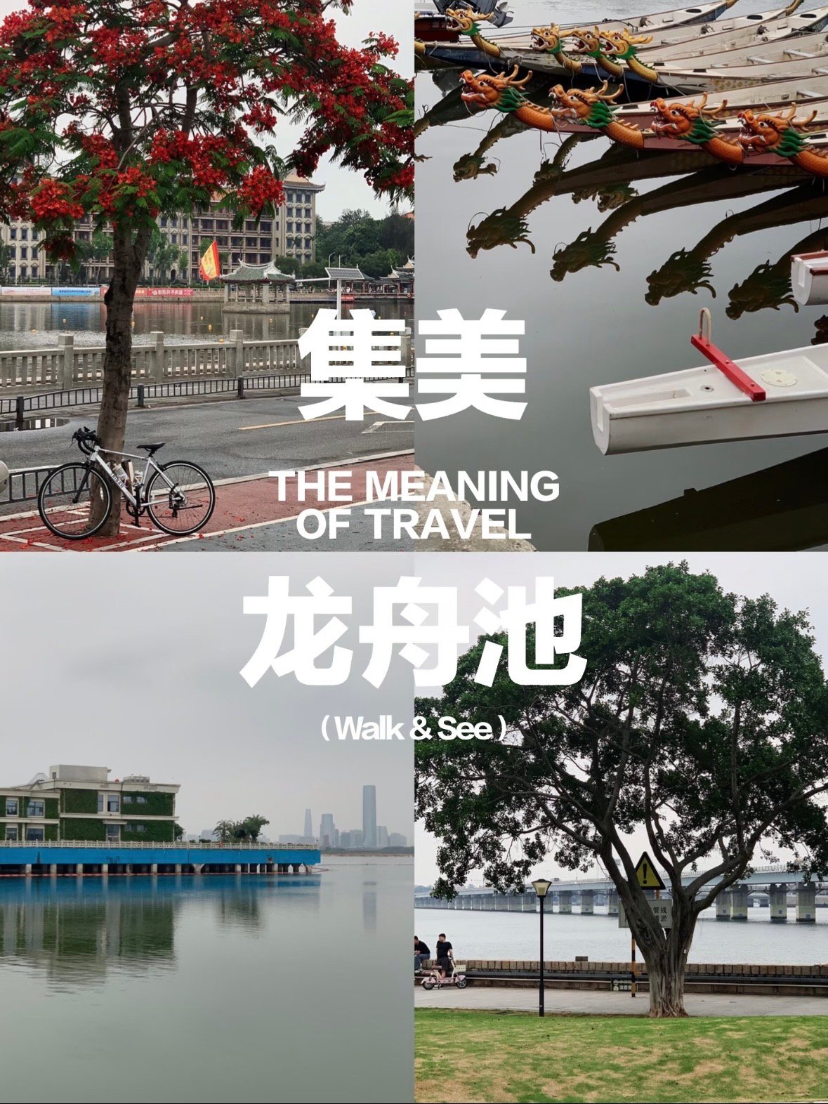 厦门集美龙舟池｜藏在集美学村的文艺慢时光✨