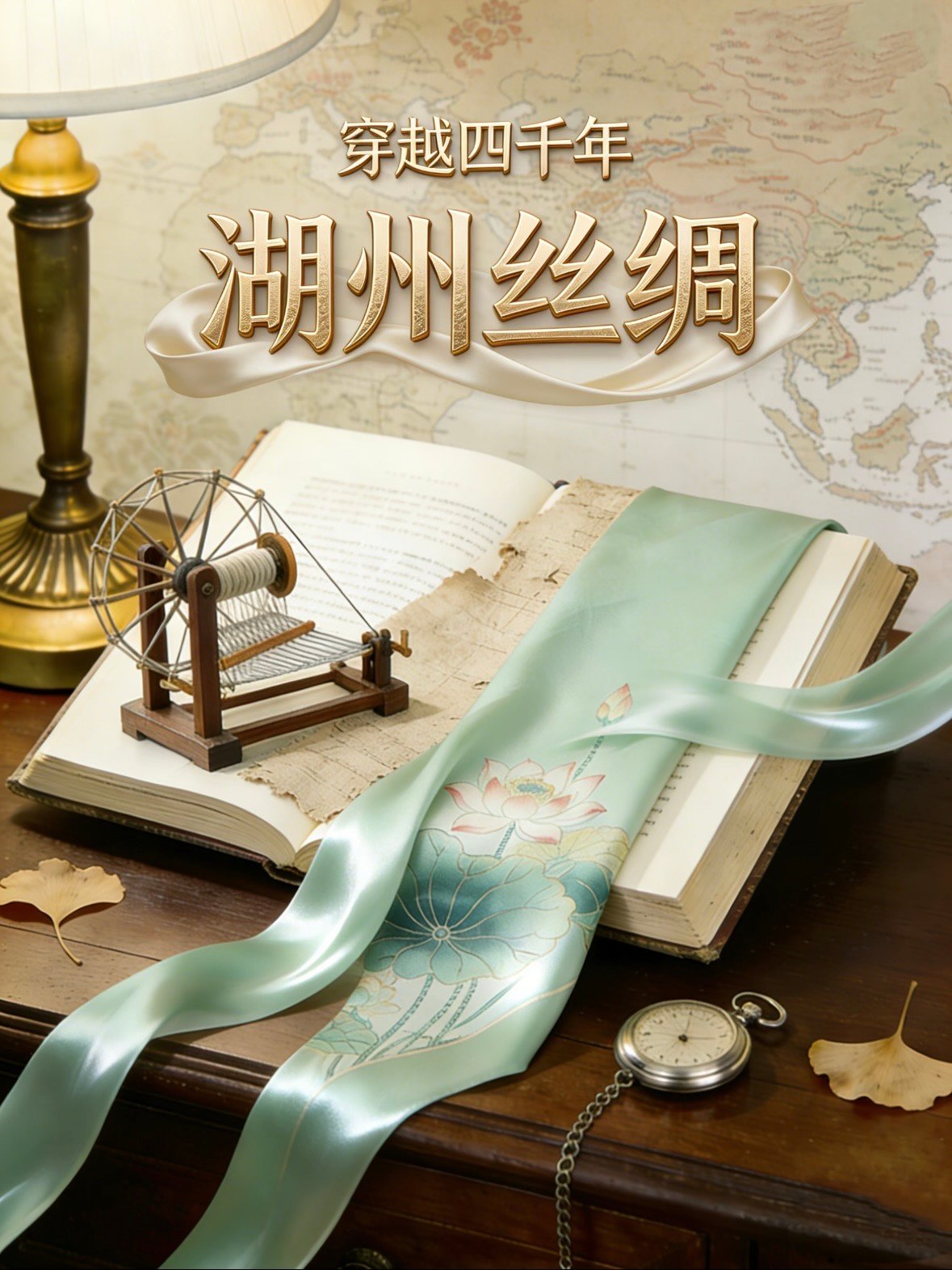 穿越四千年：湖州丝绸的前世今生✨