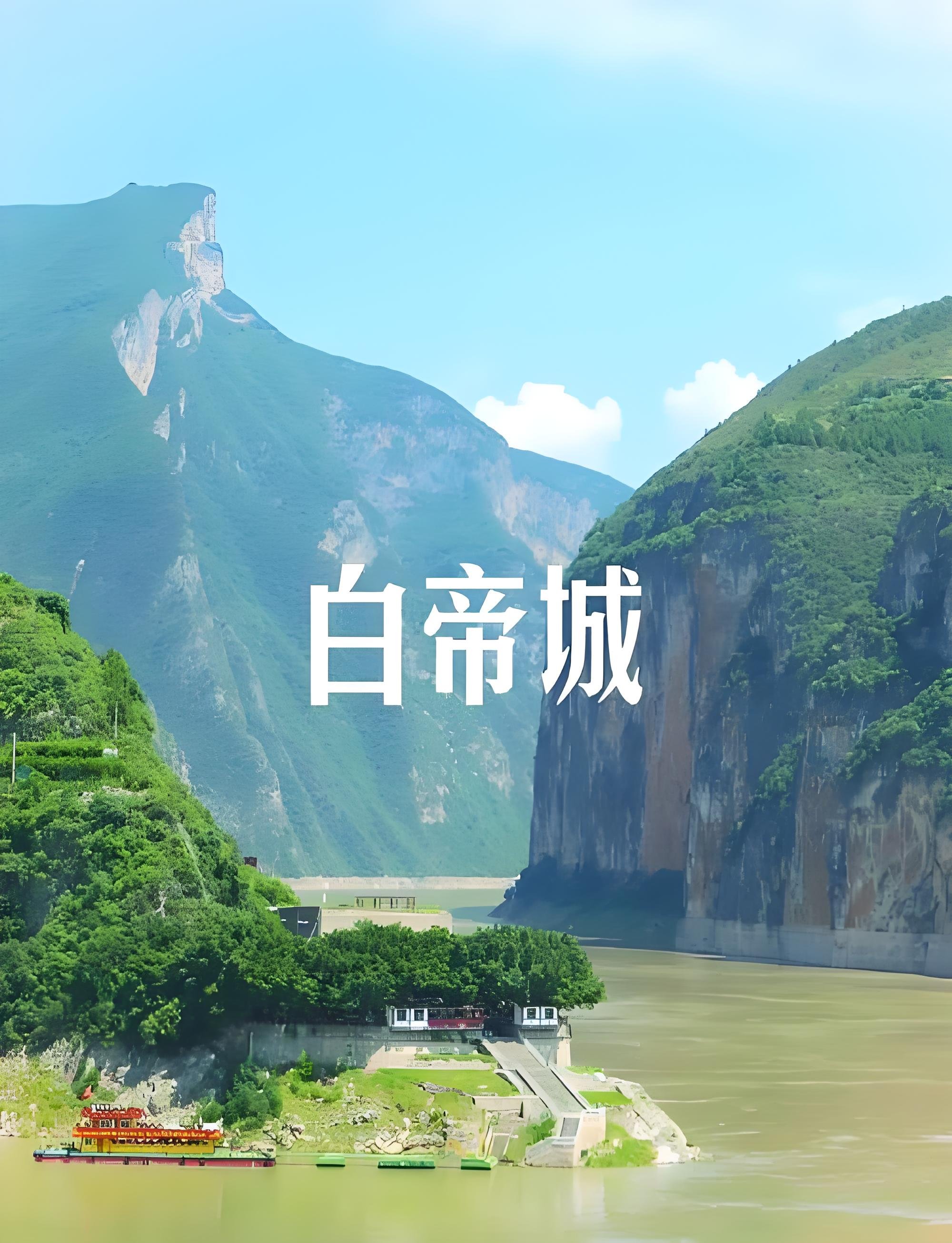 奉节白帝城 + 瞿塘峡攻略🏯三峡标志性古迹