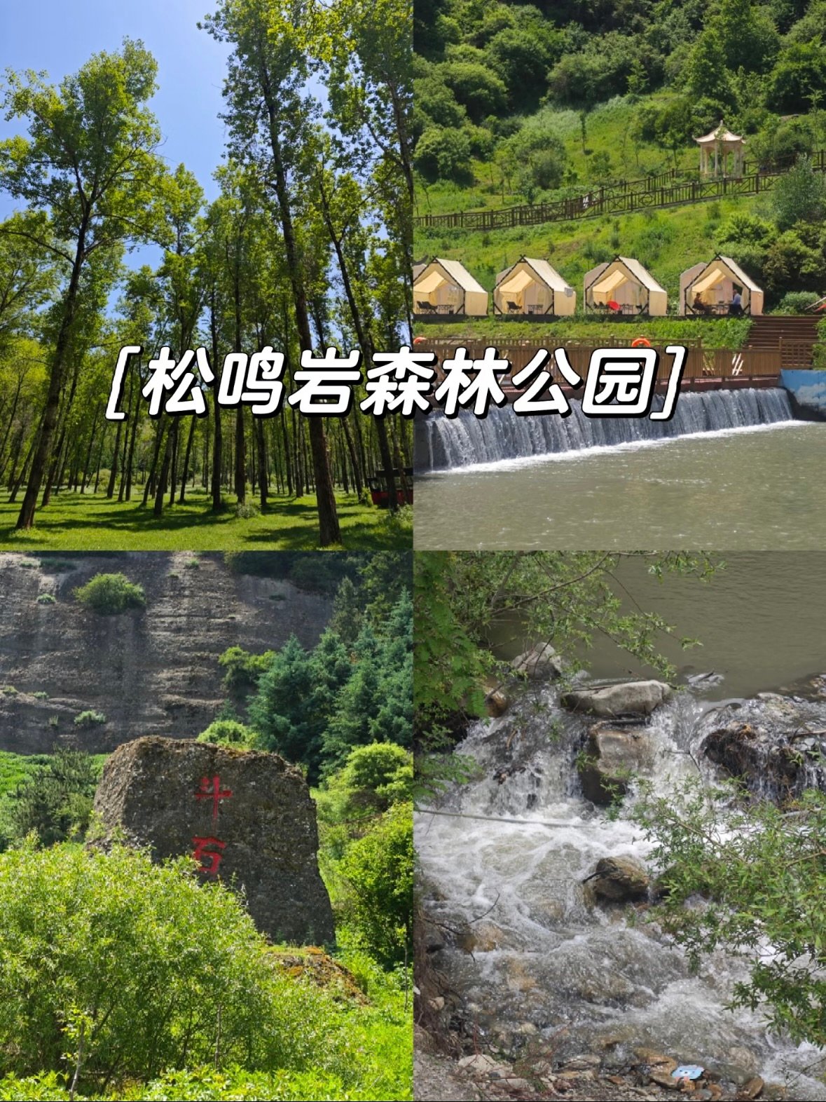临夏松鸣岩｜藏在深山里的天然氧吧，避暑玩水超治愈✨