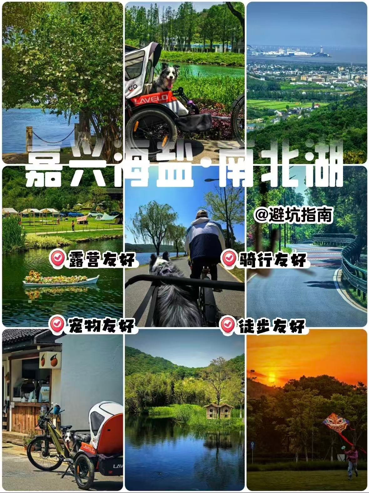 嘉兴｜南北湖，把湖光山色和松弛感焊在一起🌿