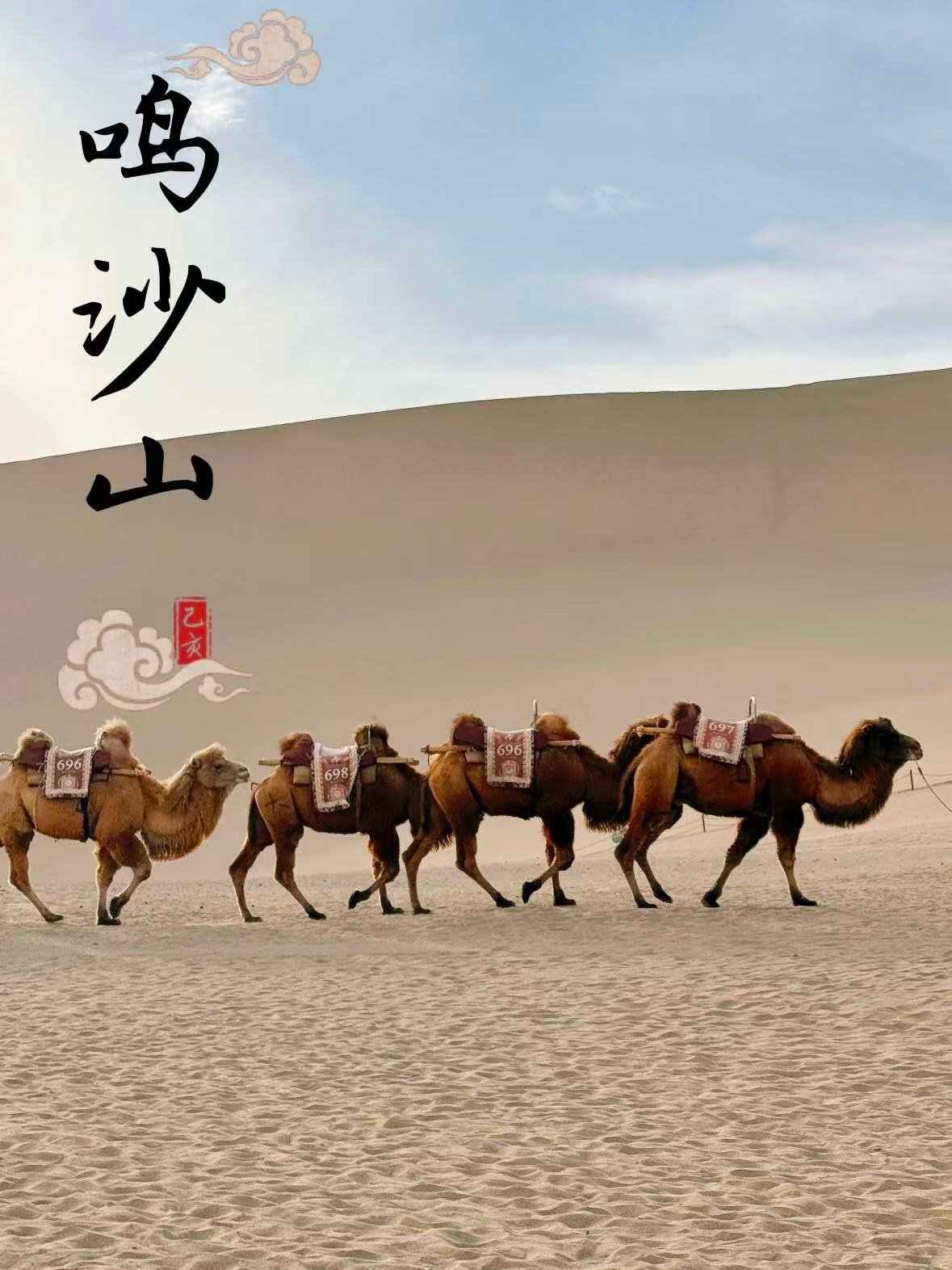 鸣沙山月牙泉｜敦煌的沙漠奇迹，一半风沙一半清泉🏜️